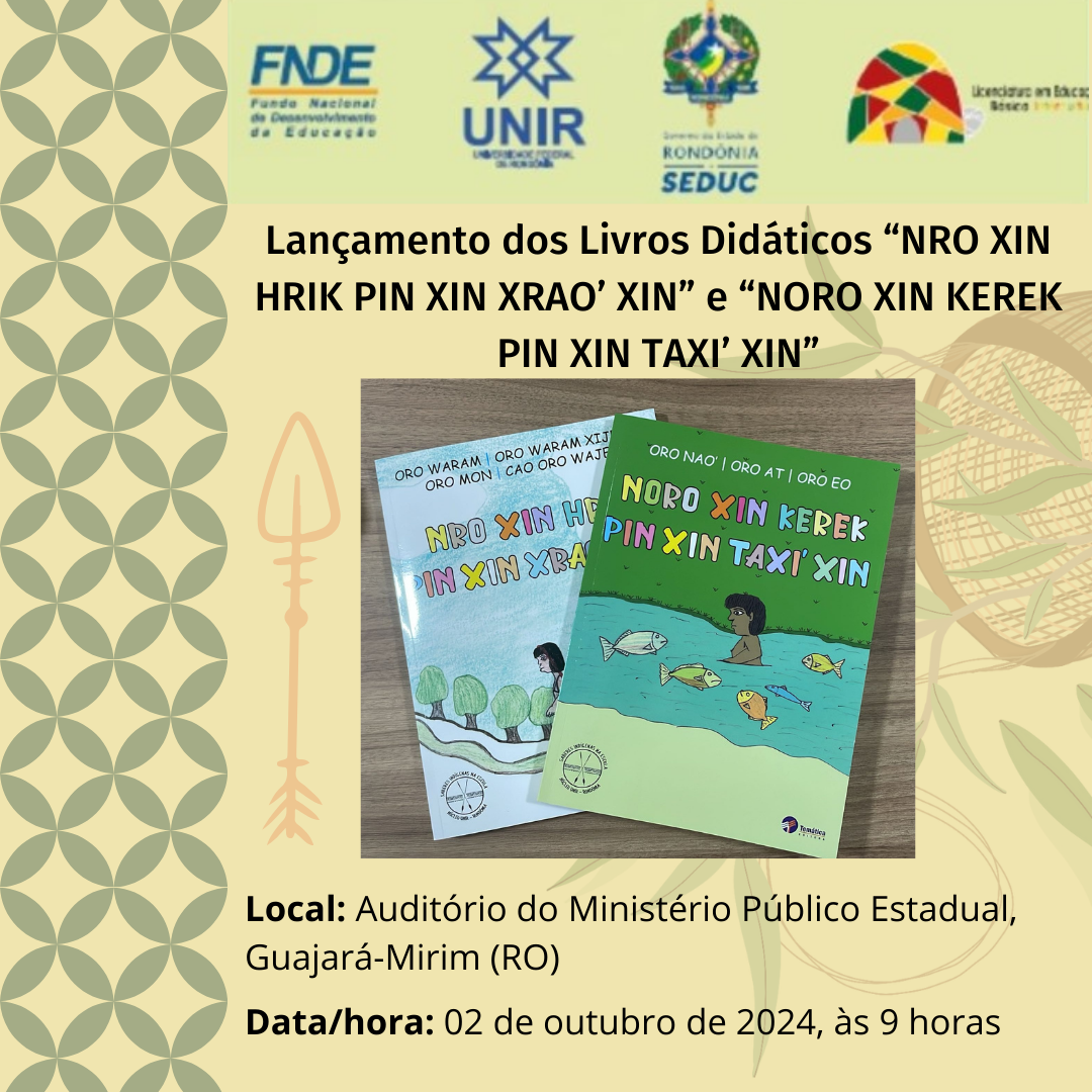 Lan&ccedil;amento dos Livros Did&aacute;ticos